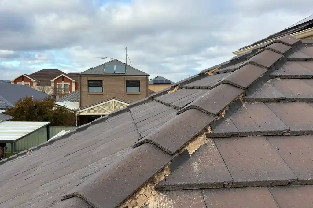 Roof tile replacement Adelaide experts fitting new terracotta tiles